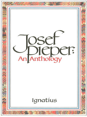 cover image of Josef Pieper